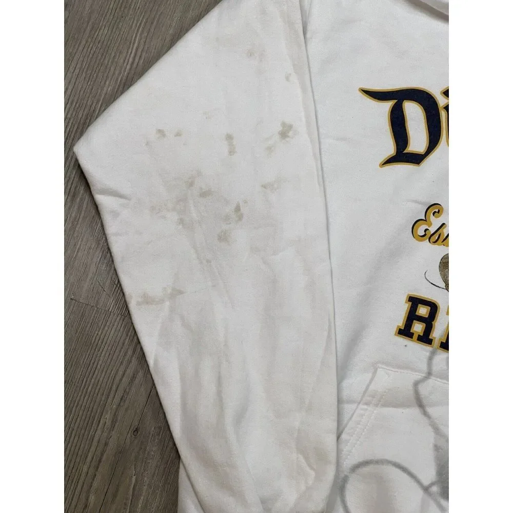 Walt Disney‎ World resort Size Medium white hoodie Big Logo Disneyland 1955